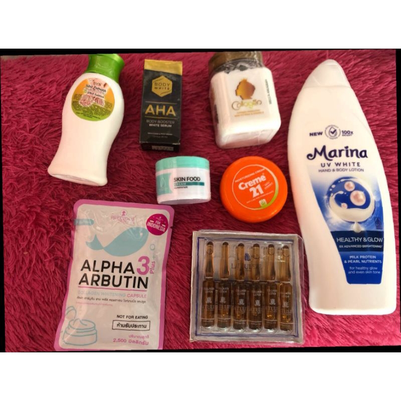 Paket Handbody Racikan Pemutih kulit Aman BPOM