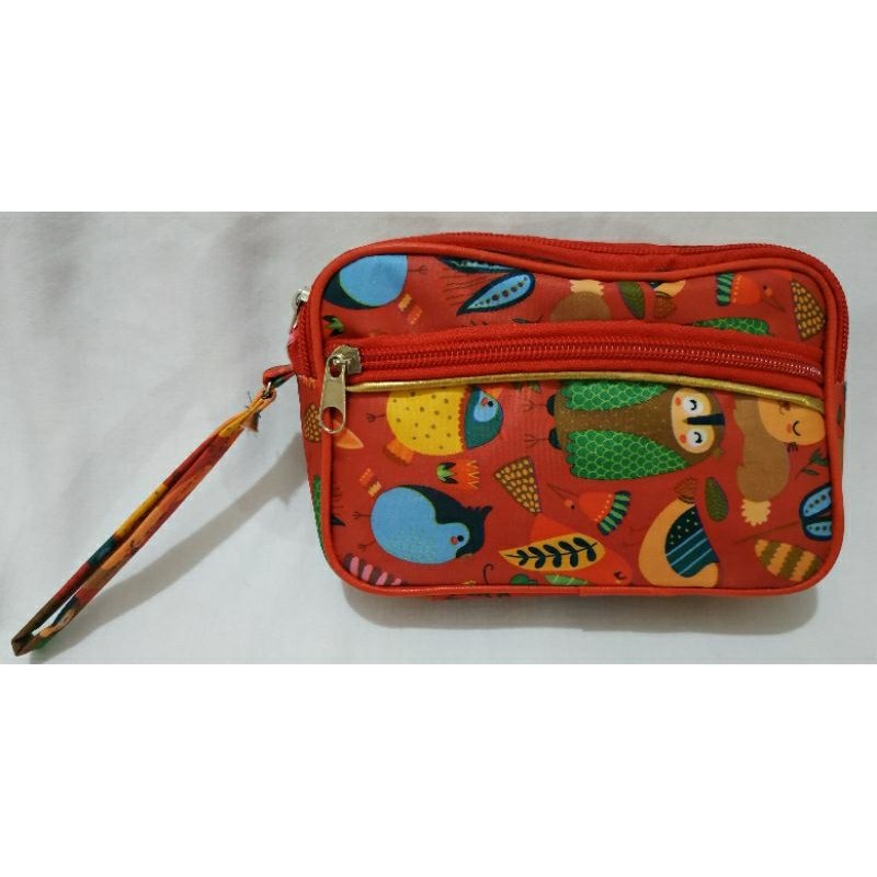 Pouch kosmetik dompet make up tas kecil serbaguna