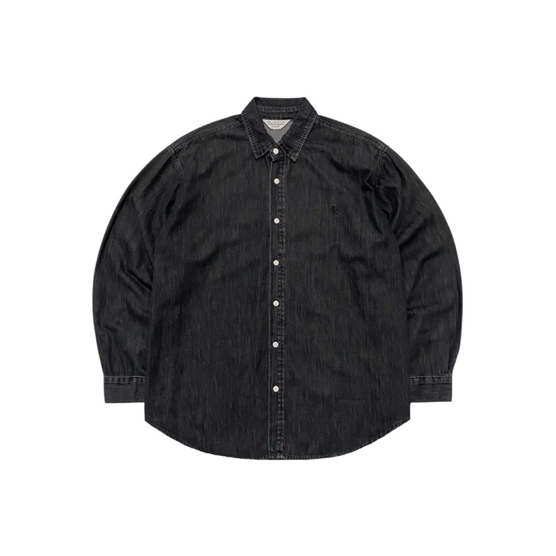 Lafudge Store Denim Washed Shirt