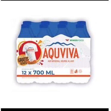 

AIR MINERAL AQUVIVA 1 PACK ISI 12 BOTOL