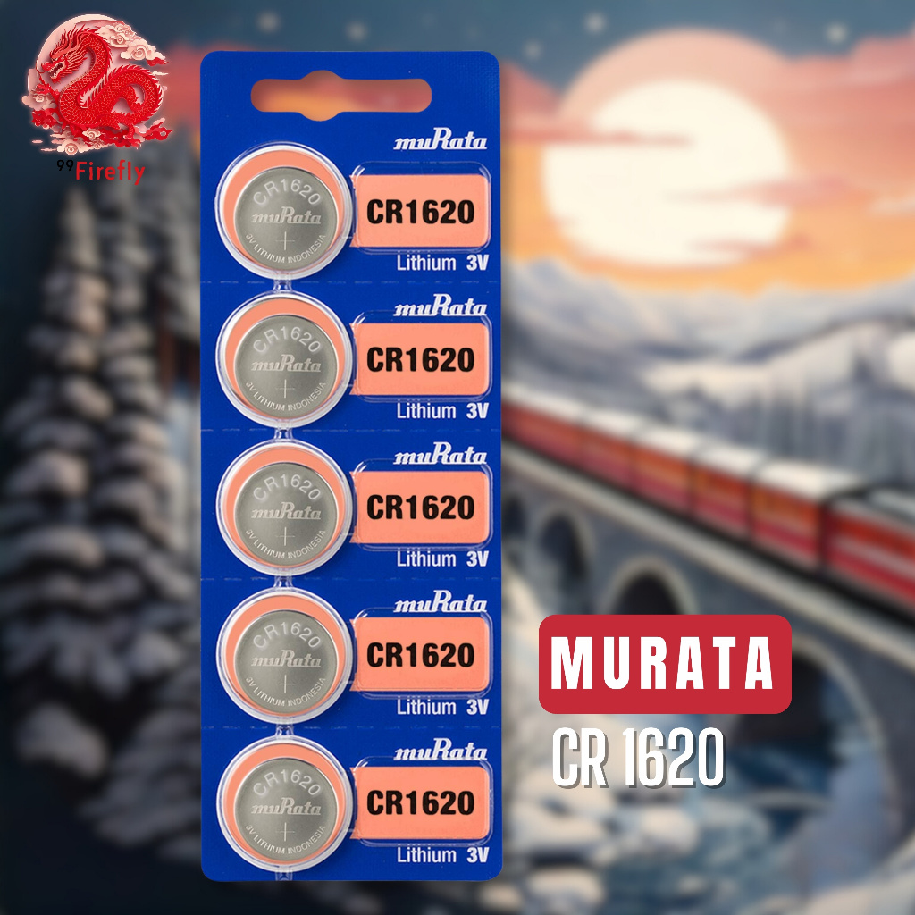 Murata Baterai CR1620 Lithium 3V Murata 1620