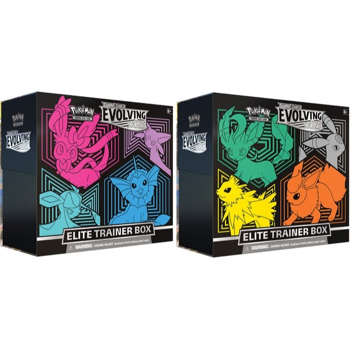 Kartu Pokemon TCG Evolving Skies Elite Trainer Box