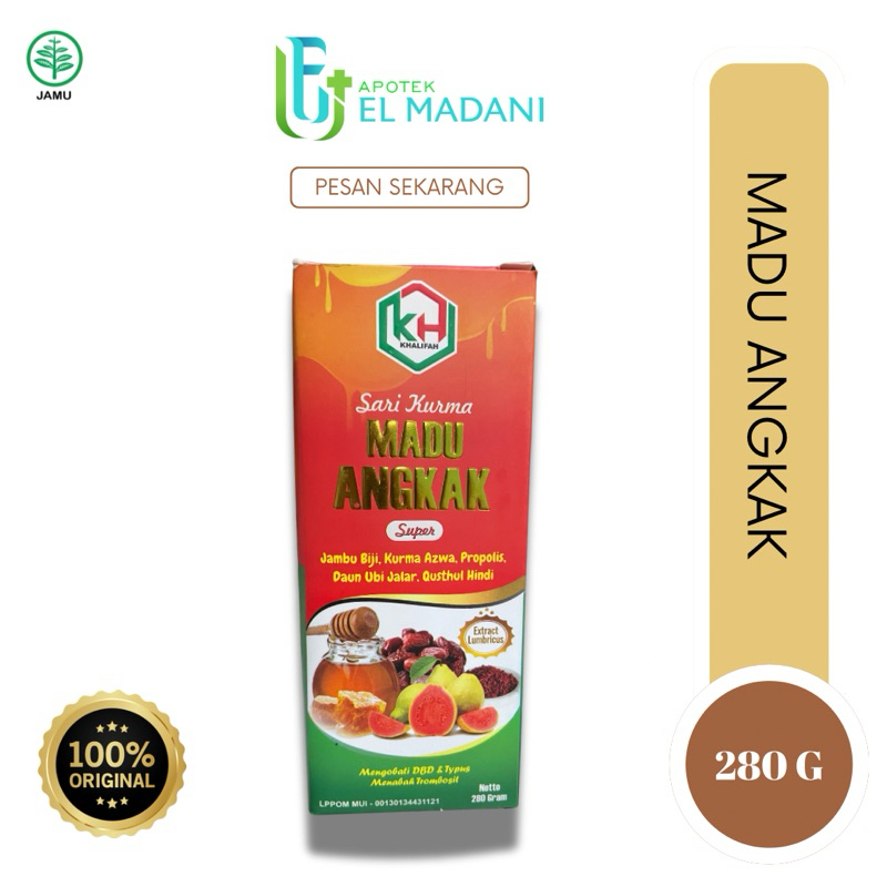 

SARI KURMA MADU ANGKAK UNTUK DBD