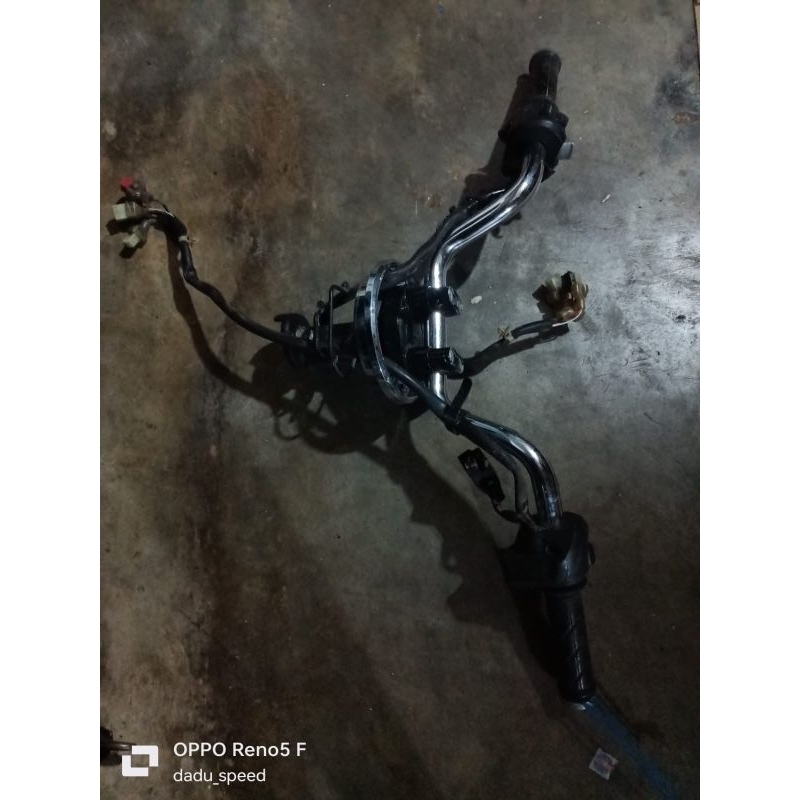 stang stir pcx 150 stang fulset pcx 150 stang set saklar kanan kiri  holder bandul stang pcx 150 ori