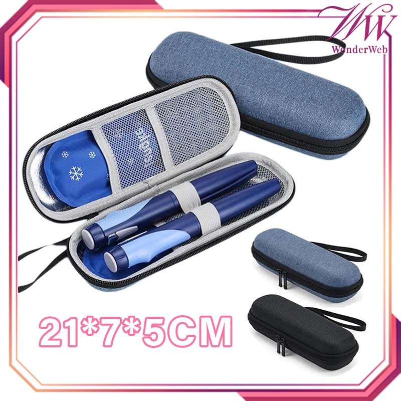 Tempat Insulin Pen Tas Insulin Travel Portable Tas Penyimpanan Insulin Insulin Cooler Bag