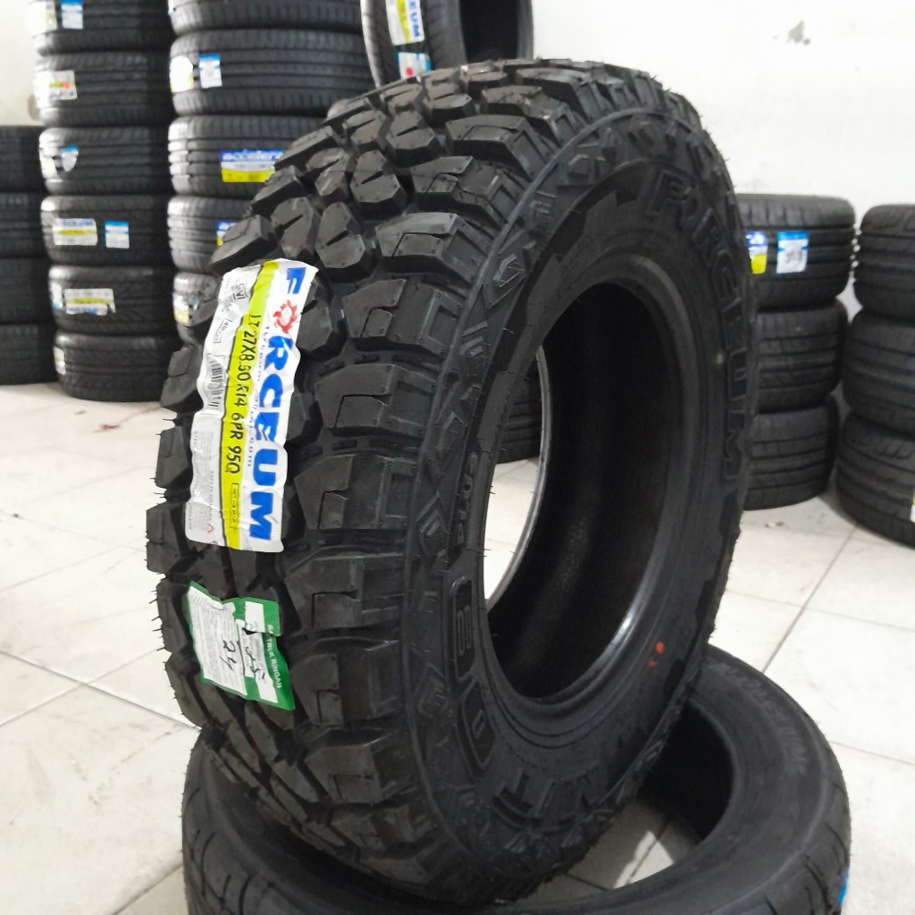 Ban cangkul ring 14 ukuran 27 8.5 R14 ban mobil offroad 27/8,5 r14 forceum m/t