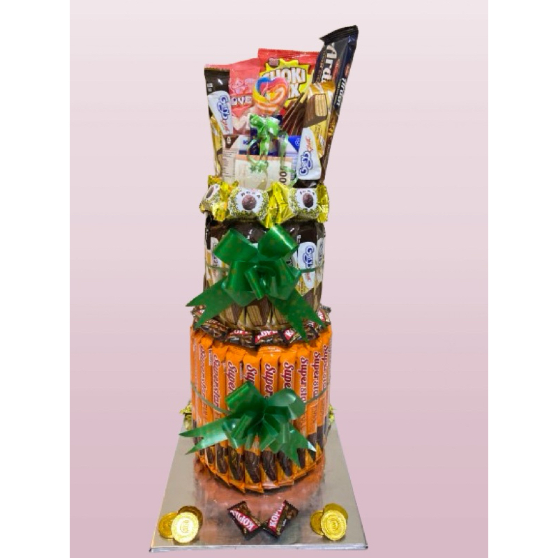 

cake tower snack ulang tahun,sunatan