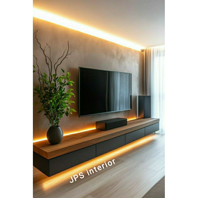 Kabinet tv gantung modern