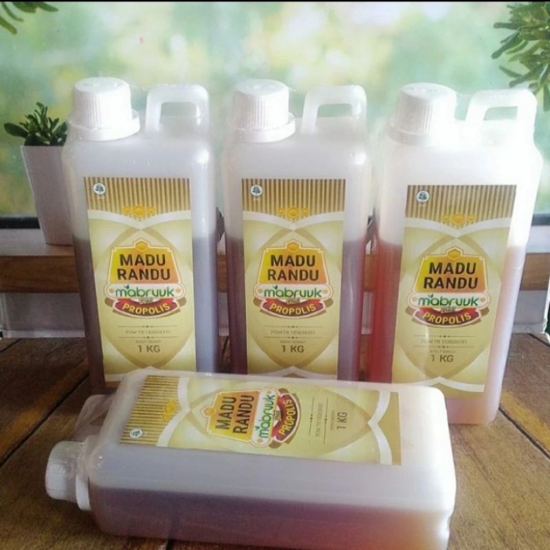 

New Madu Randu Plus Propolis 1 Kg 1000G Mabruuk