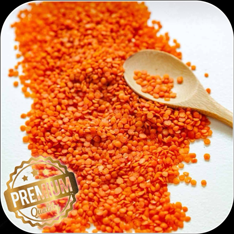 

Lentil Merah / Red Whole Lentil / Masoor Dhal / Dal 100g - 1 kg