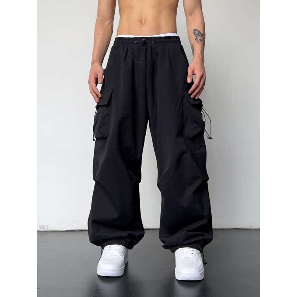 Cargo Pants Pria Wanita Style Korea Oversize