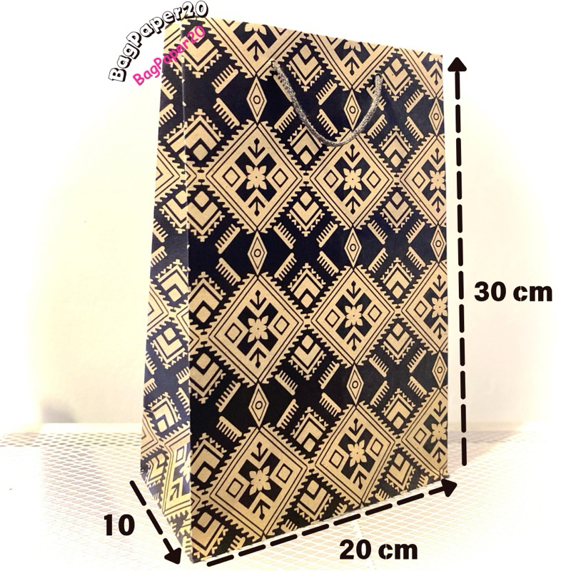 

PAPERBAG “KLASIK” PREMIUM (20x10x30) Sarung