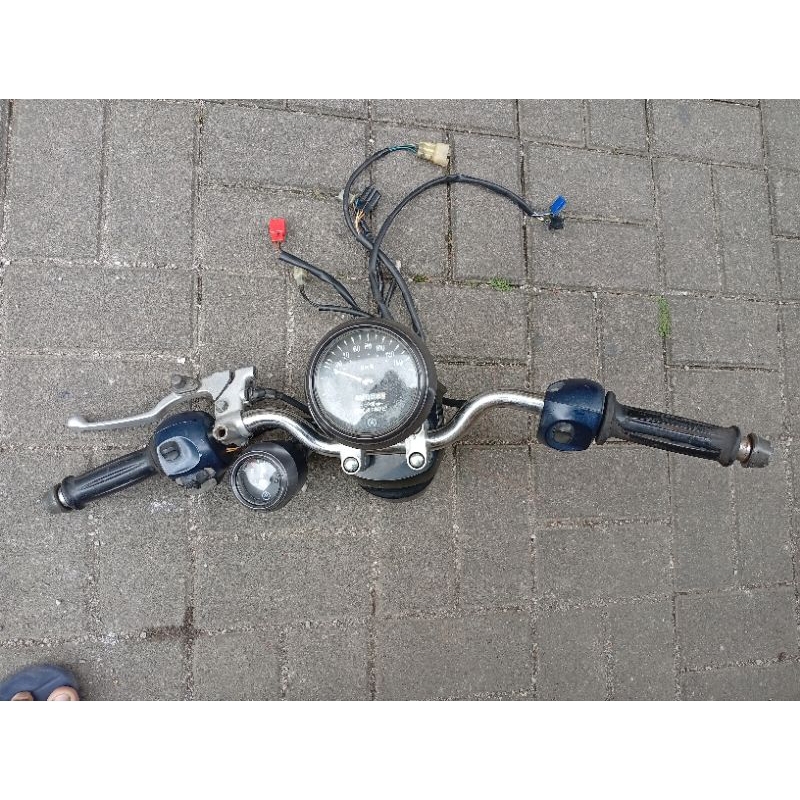 Stang Stir Set Speedometer spidometer Kilometer Yamaha Fino 125 Fi Grande Original copotan