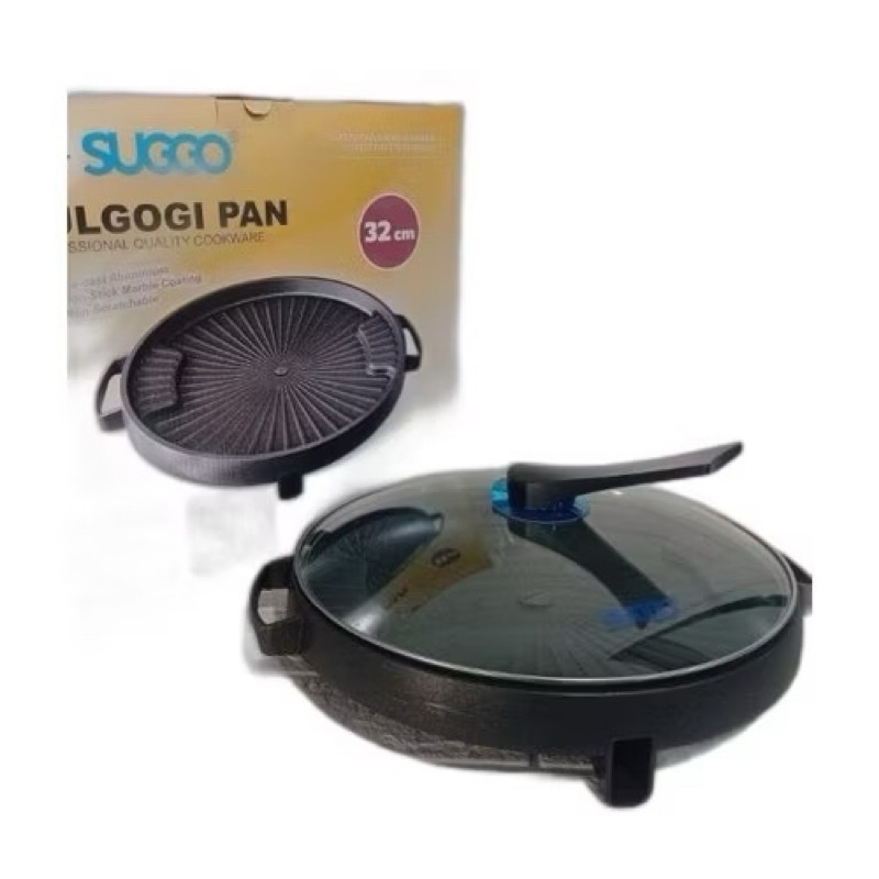 bulgogi pan suggo tutup kaca 32cm