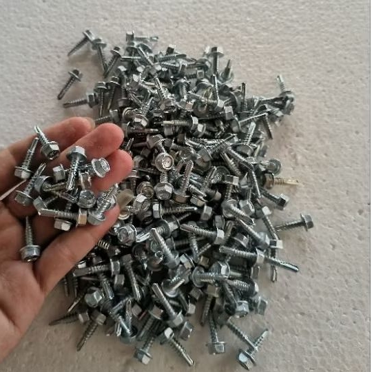 Baut Baja Ringan Baut Roofing Skrup Sekrup Baja Ringan 10x16 PROFIT Original High Quality