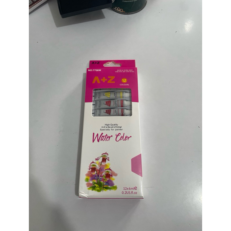 

Water Colour A + Z Set 12 Warna 6ml