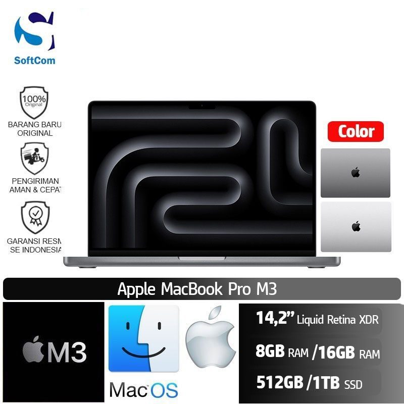 Apple MacBook Pro 14-inch M4 Space Black 16GB/512GB SSD
