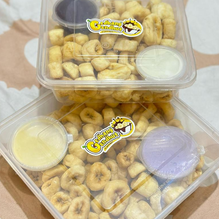 

candygurll Gedhang Gendhut Double Deep Sauce - Keripik Pisang - Pisang Crispy