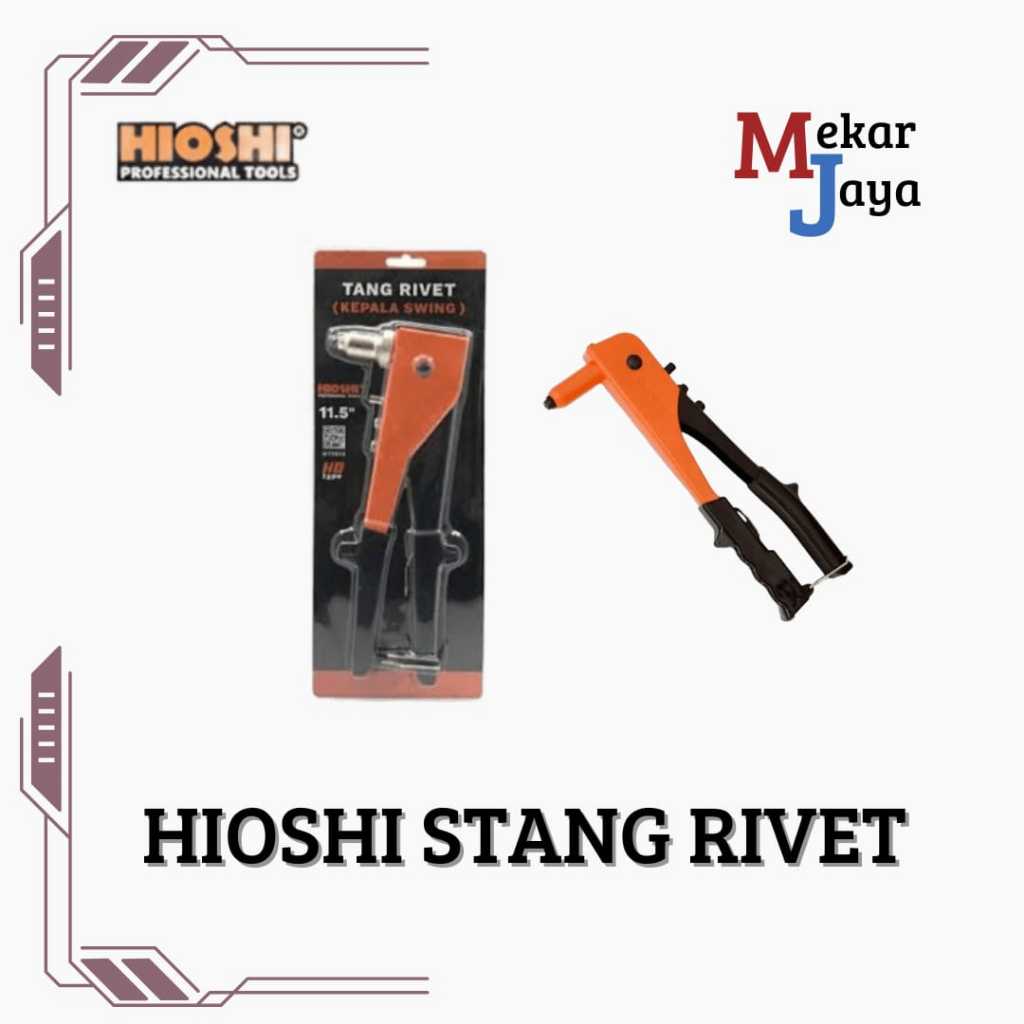 HIOSHI TANG RIVET/ STANG RIVET/Hand Rivet / Hand Riveter 10"