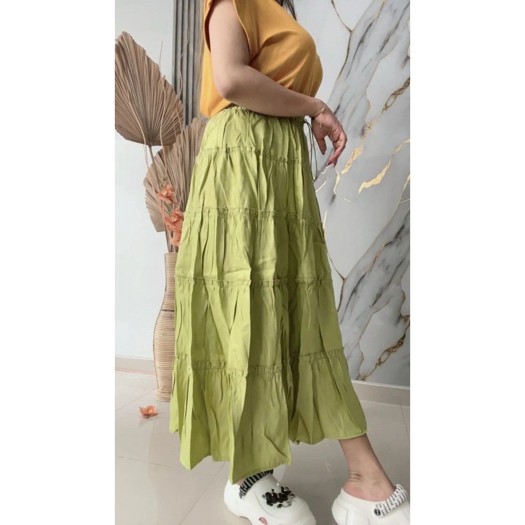 JR FASHION SHOP Rok Rempel Wanita Bangkok Premium