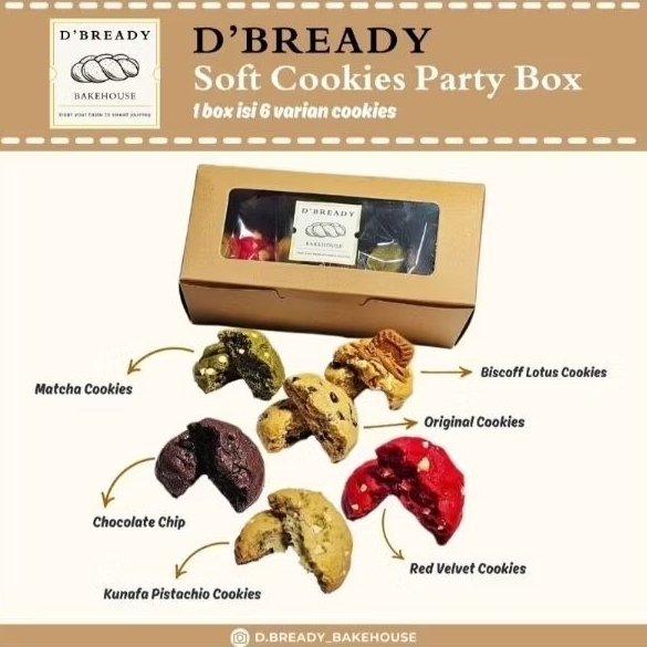 

Box Party Soft Cookies "ALL VARIAN