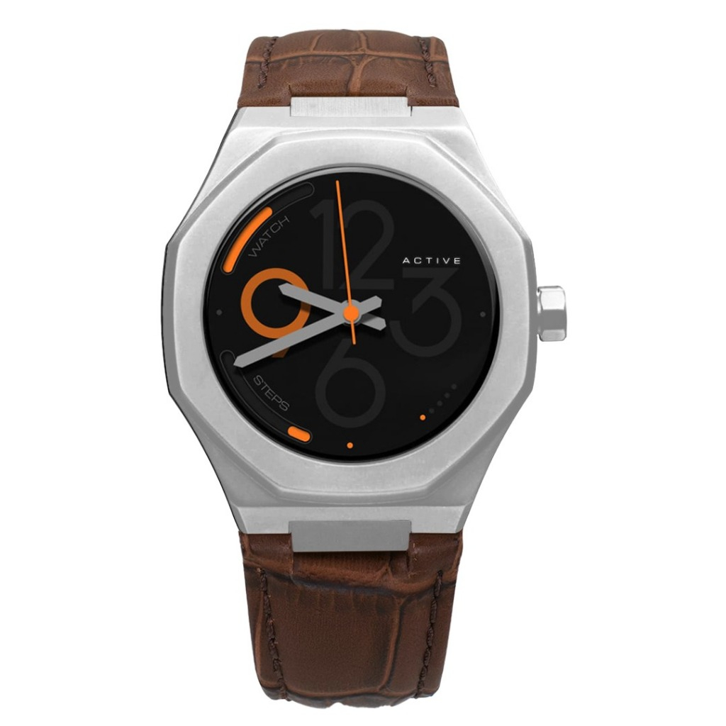 Smartwatch Parlent Palladium Active With Leather Strap