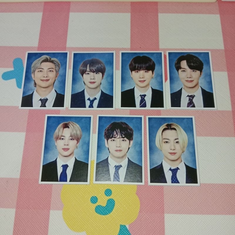 ☆ 7pcs ~ ID foto BTS school background // ID foto freebies ☆