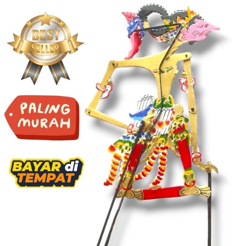 WAYANG kulit SETIYAKI BAHAN KULIT SAPI TEBAL DOBEL