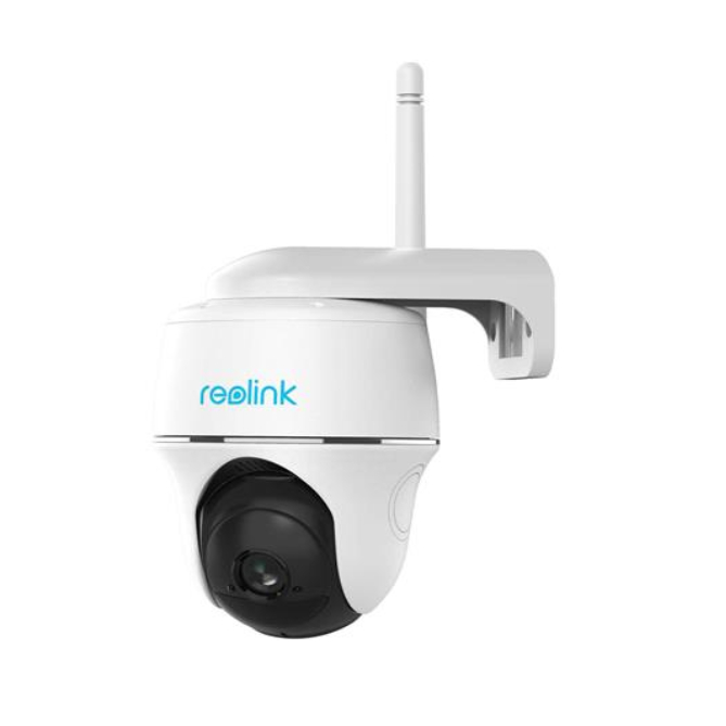 Kamera Keamanan Reolink Argus PT 4MP, Putih, Baterai & WiFi