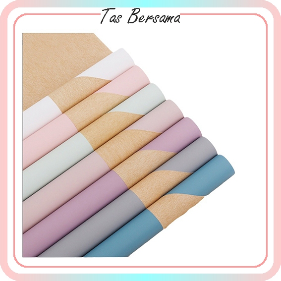 

Kertas Buket Bunga Vintage Bi Color Flower Wrapping Paper Cellophane KB6055