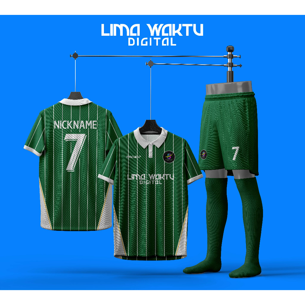 Mockup jersey Lengan Pendek Hanger (Photoshop/PSD)