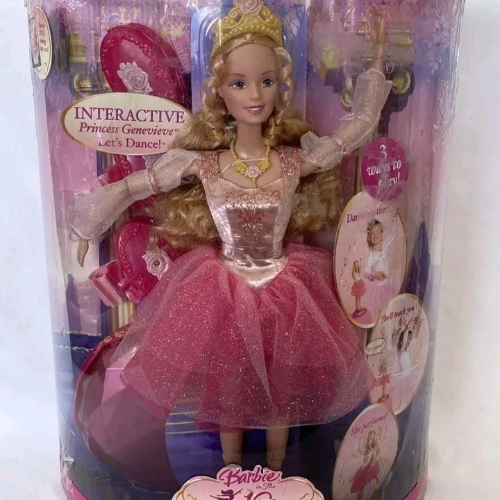 Barbie 12 dancing princess Genevieve new original mattel special