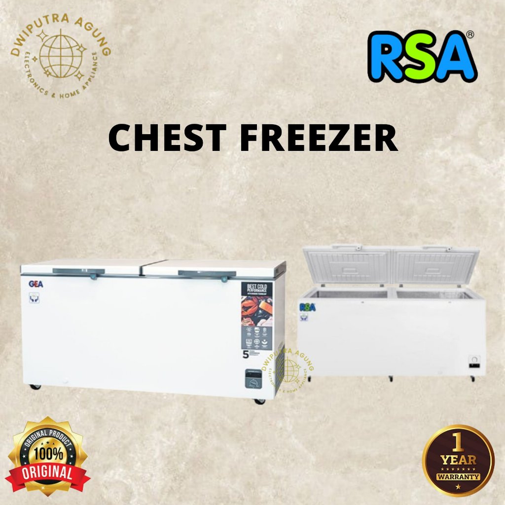 CHEST FREEZER RSA CF-600 / CF 750 / CF-1200 / CF 600 FREEZER BOX BESAR