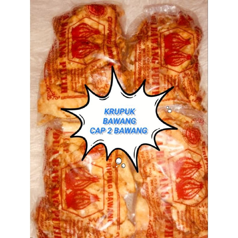 

Krupuk Bawang Cap 2 Bawang Putih Asli Jepara