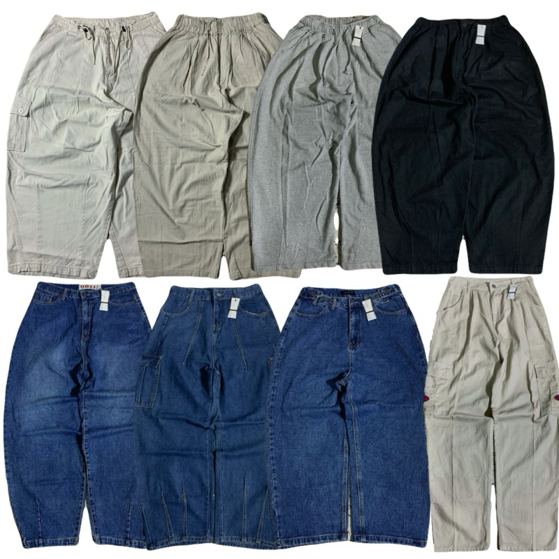 BAGGY PANTS / LOOSE FIT JEANS / BOOTCUT PANTS UNIQLO U