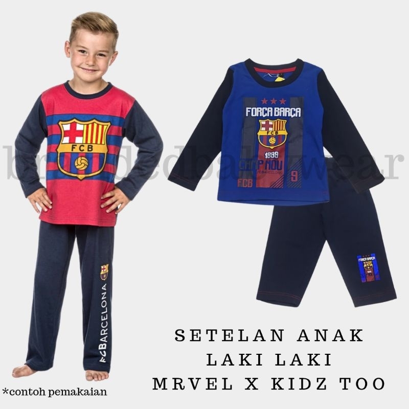 MRVEL X KIDZ TOO Setelan Anak Laki Laki Size 3 5Tahun BBW850