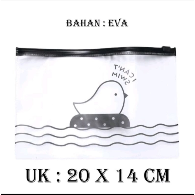 

Tempat Pensil Model Korea Motif Chick Transparan/ Kotak Pensil