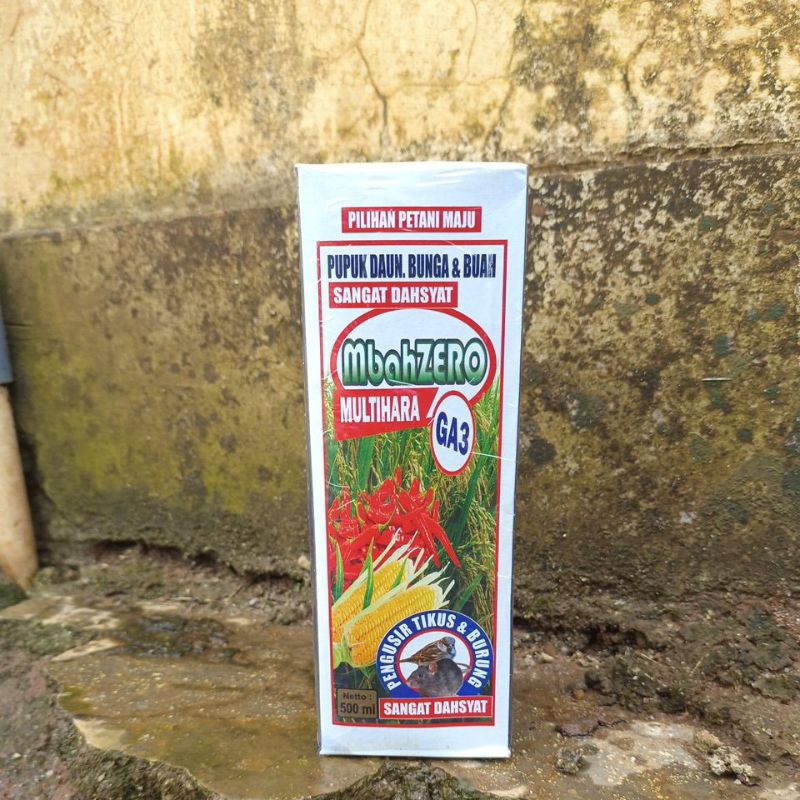 Pupuk Multifungsi daun bunga & buah Mbah Zero 500 ML