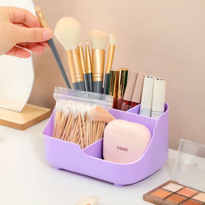 

Berkualitas St9865 Tempat Pensil Organizer Stationery Kotak Penyimpanan Kosmetik Aesthetic Rak