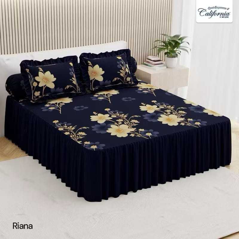 Sprei California Rumbai 160x200x20 / Sprei California Rumbai Queen