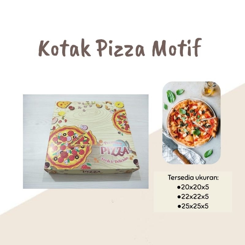 

Kotak Pizza Motif [10lembar]