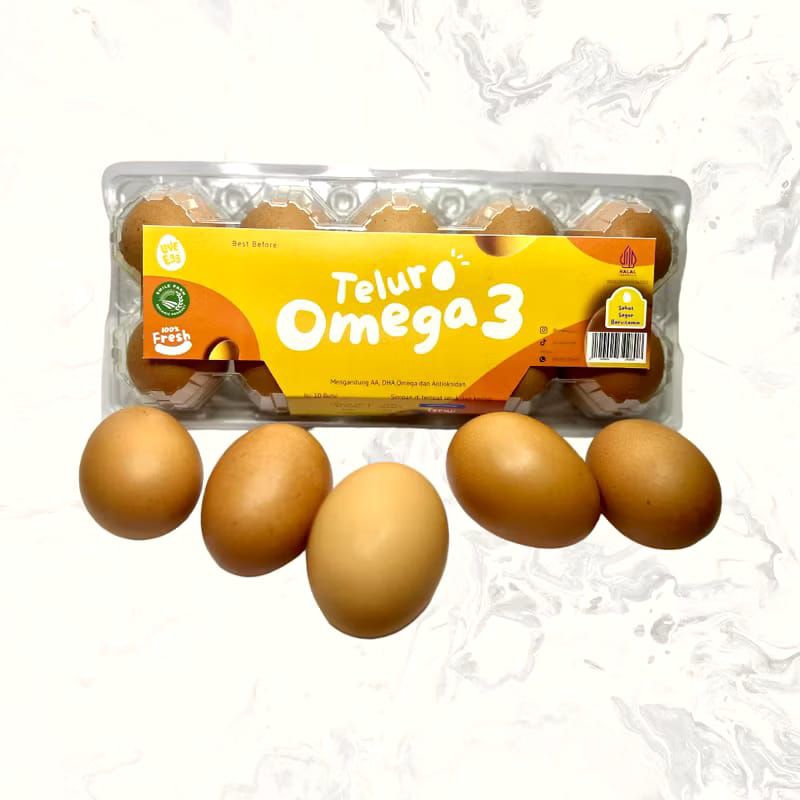 

telur omega3 6butir