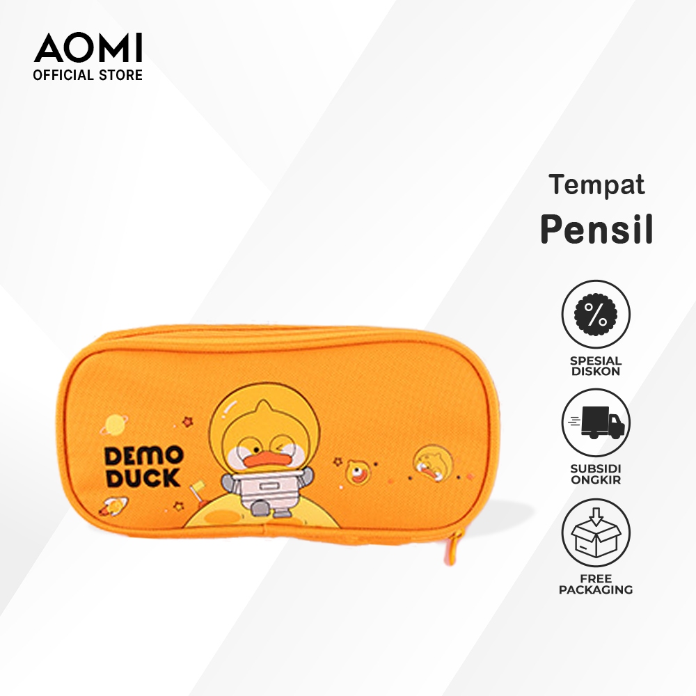 

AOMI Tempat pensil pouch make up multifungsi 91153