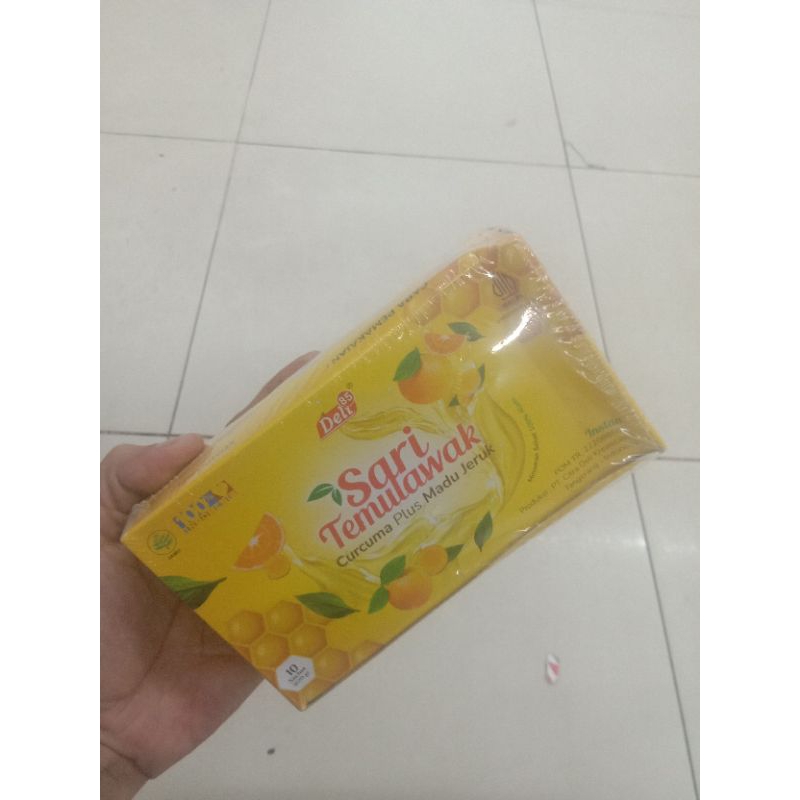 

Sari temulawak madu jeruk, madu lemon, Curcuma xanthorrizha 10 sachet @20gr.
