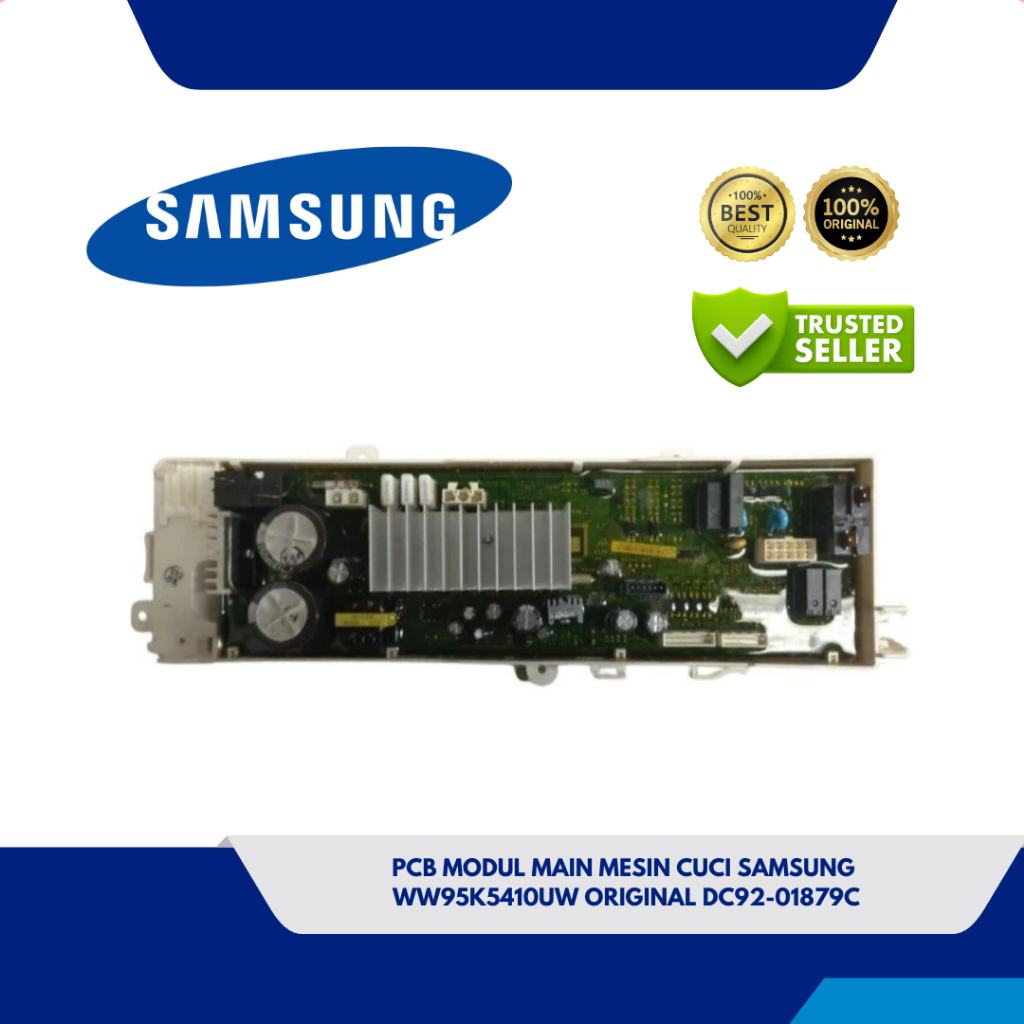 PCB MODUL MAIN MESIN CUCI SAMSUNG WW95K5410UW ORIGINAL DC92-01879C