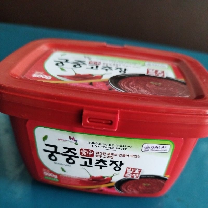 

gungjung gochujang hot pepper paste, sambal gochujang