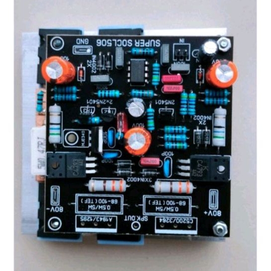 Driver super OCL 506 2set low/sub modifikasi