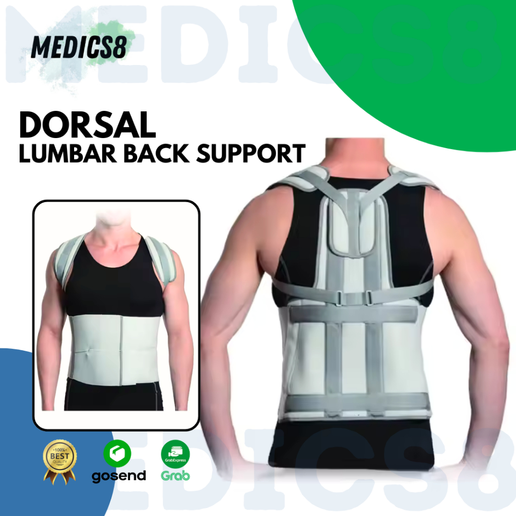 Dorsal Lumbar Back Support - Alat Terapi Tulang Punggung