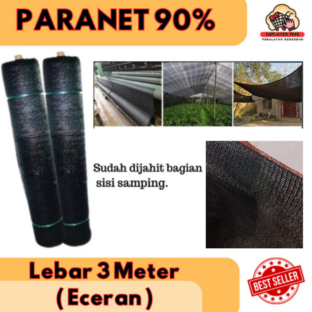 Paranet 90% ( ECERAN ) Lebar 3 meter