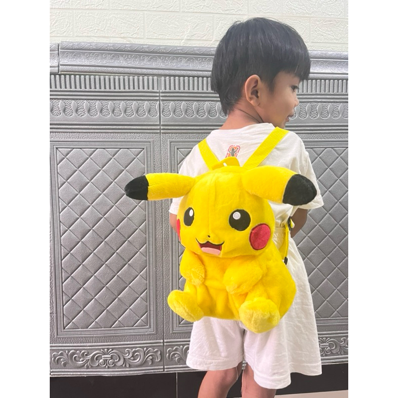 Tas Ransel Boneka Pikachu - PL